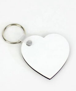 Heart MDF Keyring Personalised WithYou Photos