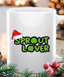 Sprout Lover Mug Mug For Dad Mug For Mum Mug For Grandad Mug For Nan Funny Christmas Mug Xmas