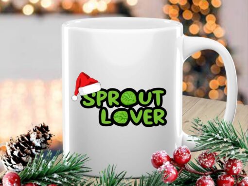 Sprout Lover Mug Mug For Dad Mug For Mum Mug For Grandad Mug For Nan Funny Christmas Mug Xmas