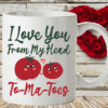 I Love You From My Head To My Toes Cute Mug