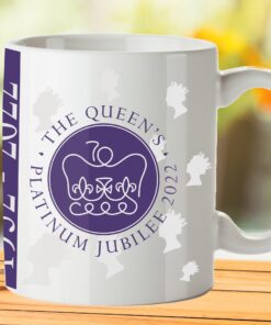 Queen's Jubilee 2022 Platinum Mug