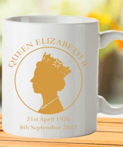 Queen Elizabeth ii Memorial Mug