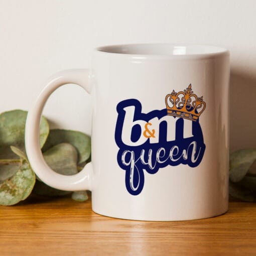 B&M Mug is the perfect gift for any b&m addict. The mug is 11oz in size and made from ceramic