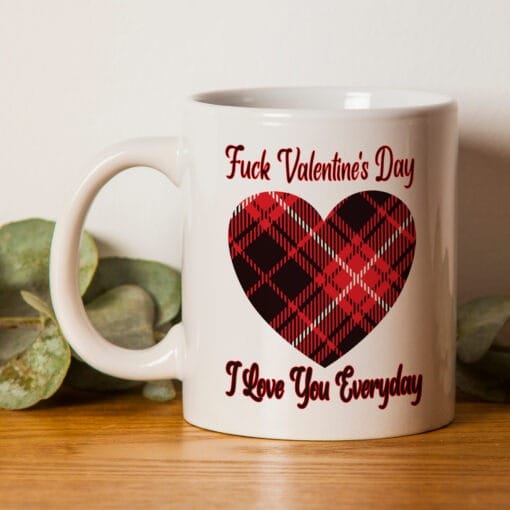 I Love You Everyday Valentines Day Mug - Perfect for Boyfriend or Girlfriend on Valentine's Day Personalised - Image 2