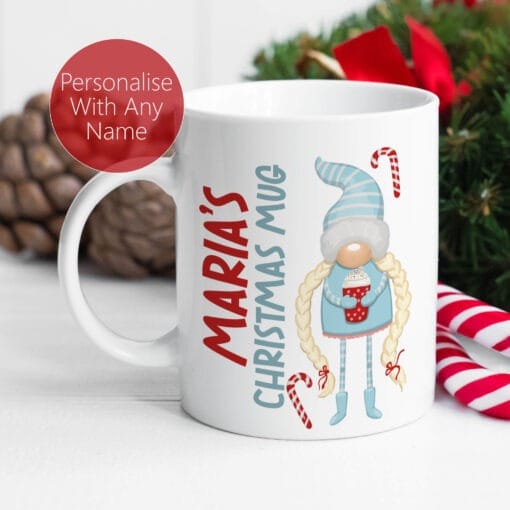 Personalised Christmas Mug, mug for daughter, mug for son, Christmas coco mug, xmas eve mug, hot chocolate, stocking filler - Image 5