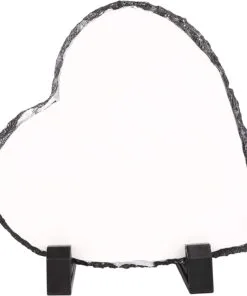 Heart Rock Slate 15cm x 15cm