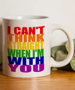 Gay Valentine's Day Mug - Perfect for Boyfriend or Girlfriend on Valentine's Day Personalised Gay Pride