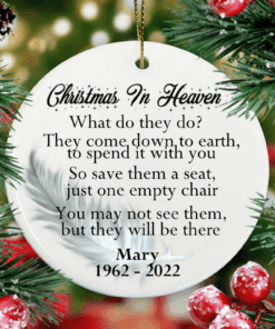 Memorial Christmas Decoration Bauble memorial Christmas, nan Christmas, dad Christmas, brother , grandad