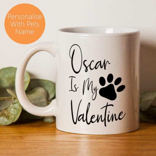 My Dog Valentine Mug - Perfect for Boyfriend, Girlfriend, Wife, Husband, Dog Lover, Animal Mug - Image 2