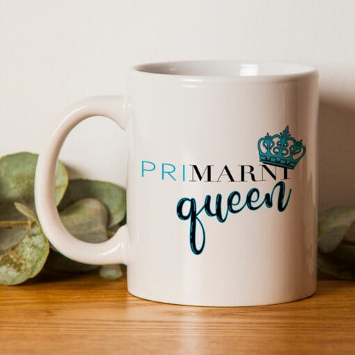 Primarni Queen Shopaholic Mug | Primark Funny Mug For Her | Primark Gift Mug | Primark Addict | Novelty Gift Mug - Image 2