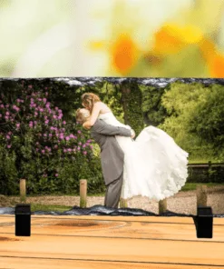 Personalised Photo Slate Print Slate Photo Print. Gift for mum, dad, sister, Nan or wedding birthday celebration frame