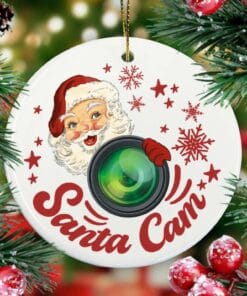 Santa Cam Bauble Decoration Gift For Son or Gift For Daughter