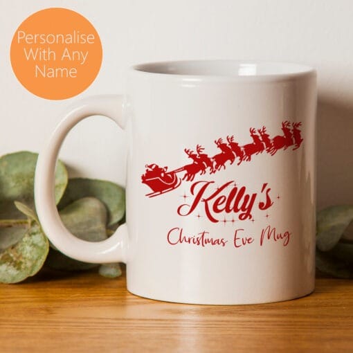 Christmas Eve Mug - xmas eve mug, mug for daughter, mug for son, christmas coco mug, xmas eve mug, hot chocolate - Image 2