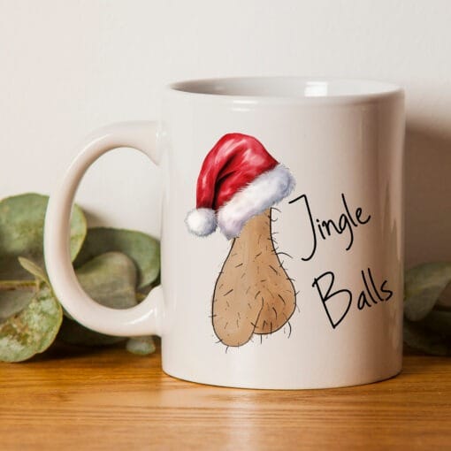 Jingle Balls Rude Christmas Gift. Perfect gift for Naughty Christmas presents and secret santa ideas