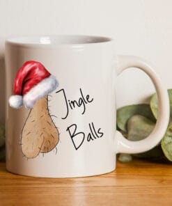 Jingle Balls Rude Christmas Gift. Perfect gift for Naughty Christmas presents and secret santa ideas