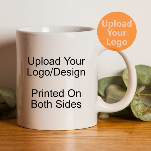 Business Mug Printing For Giveaways, Promotional Mug Printing. Full Colour with logo