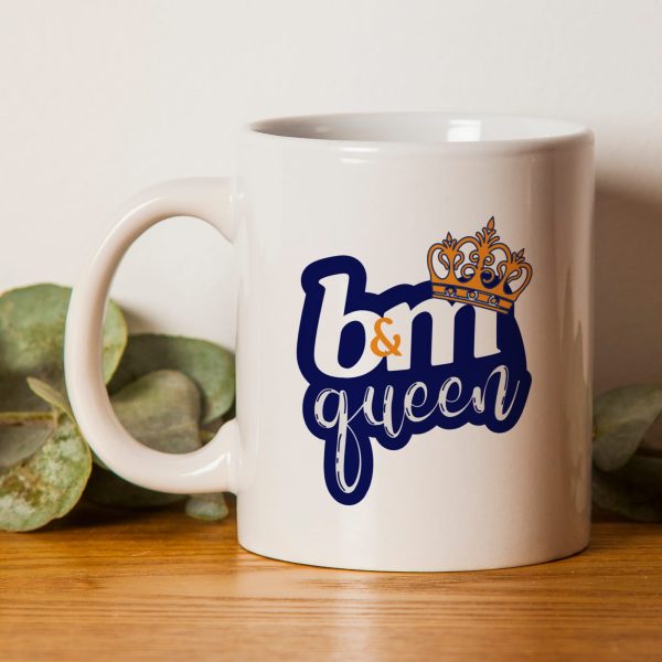B&M Mug is the perfect gift for any b&m addict. The mug is 11oz in size and made from ceramic